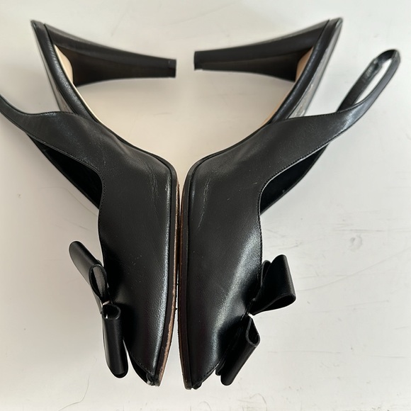 Kate Spade black slingback pumps, gorgeous 8.5 B - Picture 7 of 13